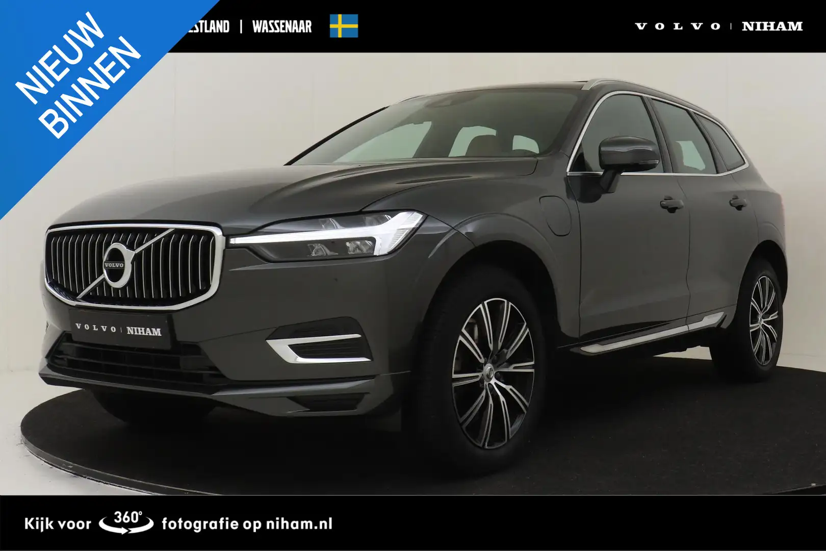 Volvo XC60 RECHARGE T6 AWD INSCRIPTION -PANO.DAK|GEVENT.LEDER Gris - 1