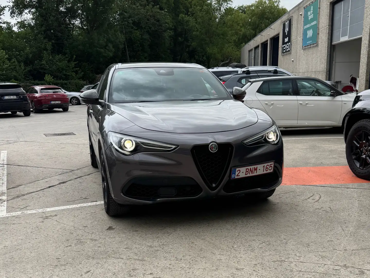 Alfa Romeo Stelvio Stelvio 2.0 T AWD Veloce TI Gris - 1