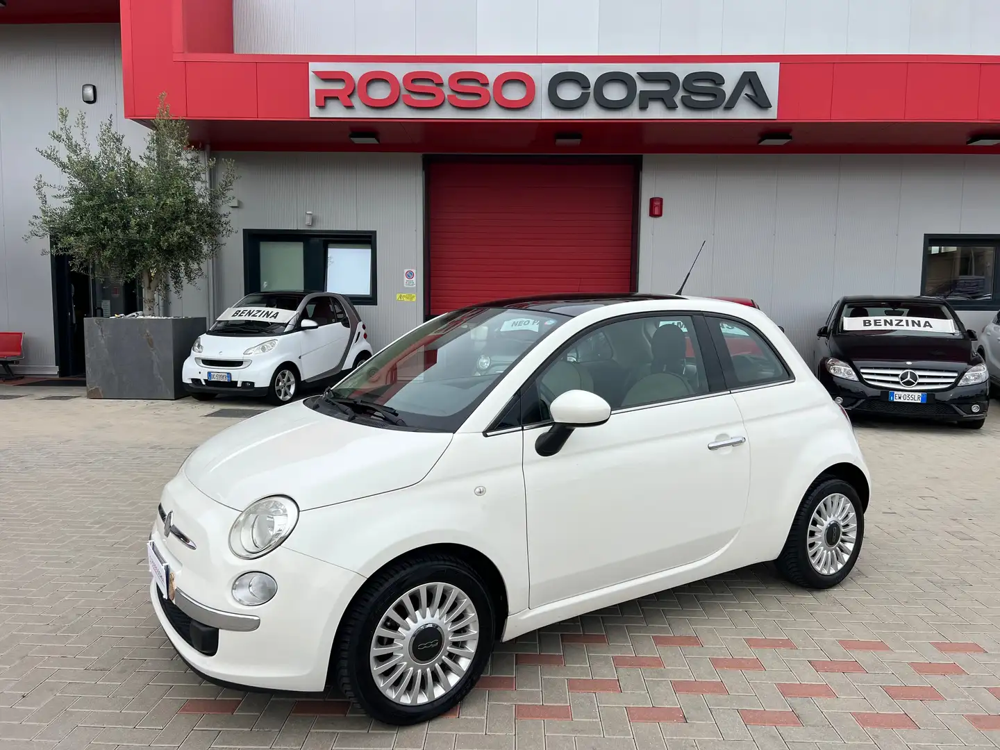 Fiat 500 1.2 Lounge 69cv UNIPRO NEOPAT Blanco - 1
