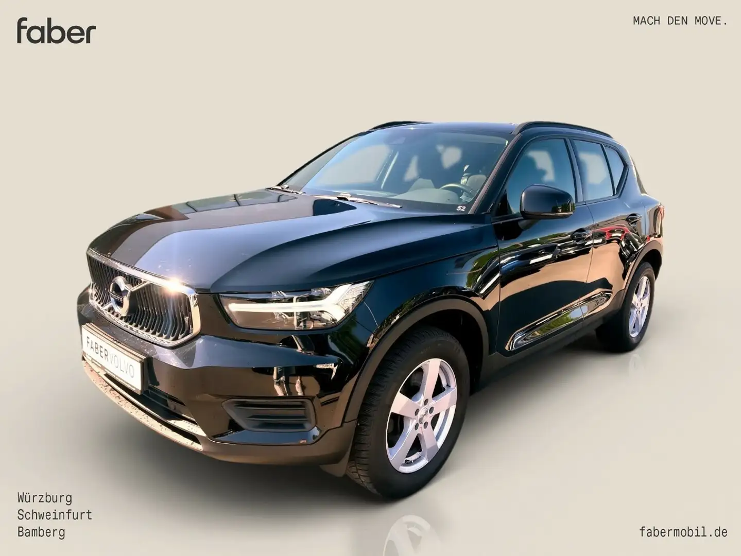 Volvo XC40 T3 2WD Basis Černá - 2