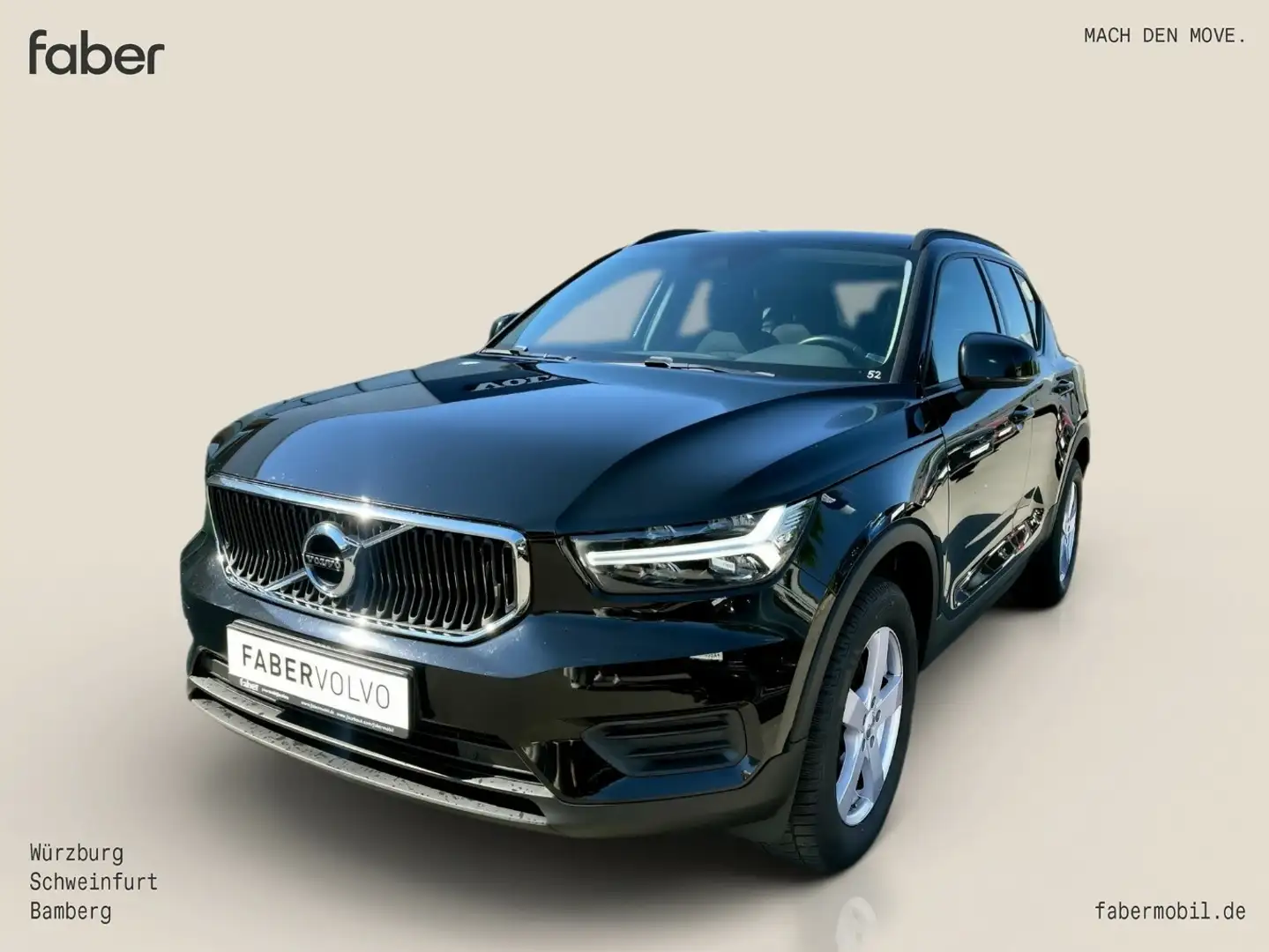 Volvo XC40 T3 2WD Basis Černá - 1