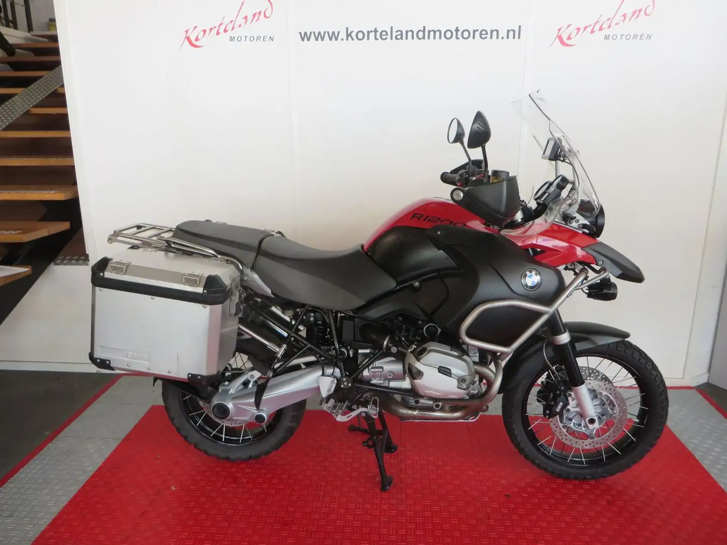 BMW R 1200 GS Adventure ABS-ASC-ESA Rood - 1
