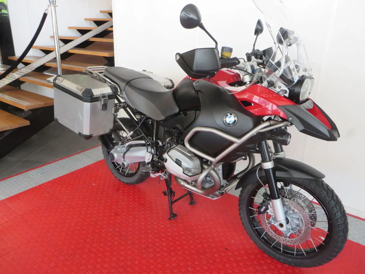 BMW R 1200 GS Adventure ABS-ASC-ESA Rood - 2