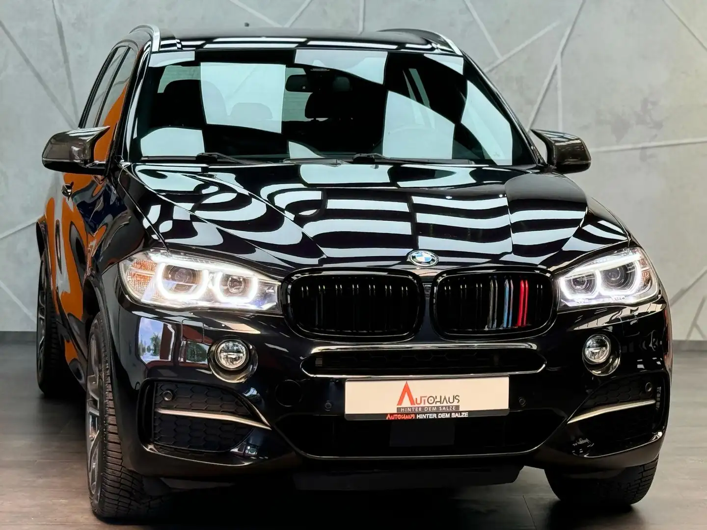 BMW X5 M50 d |AHK|SITZBELÜFTUNG|H&K Negro - 2