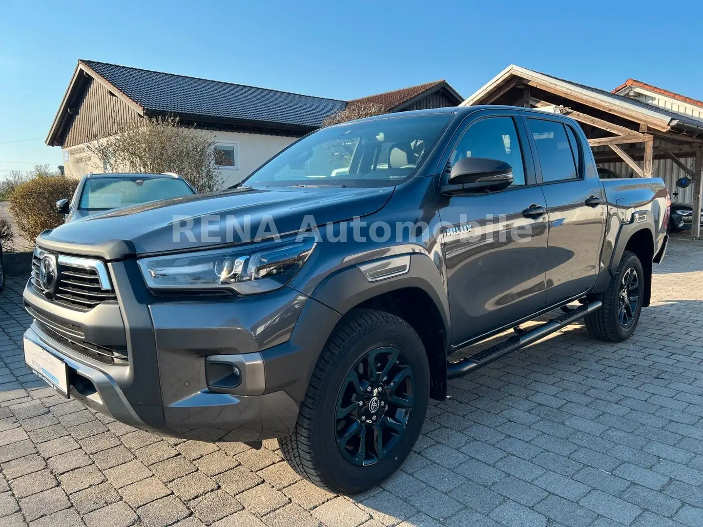 Toyota Hilux Invincible 2.8D-4D DK*NAVI*360°*JBL*MildHy Gris - 1