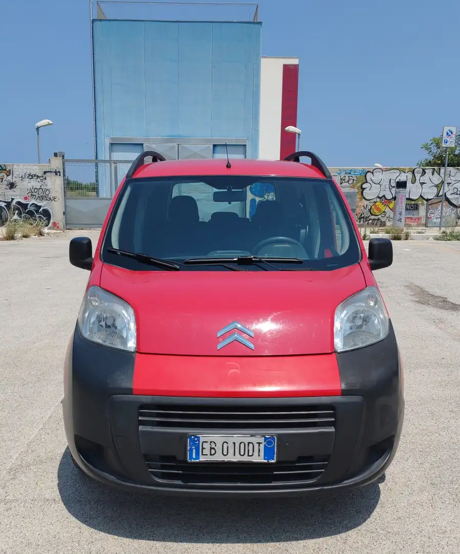 Citroen Nemo 1.4 hdi m-space 70cv. ECCELLENTE Červená - 2