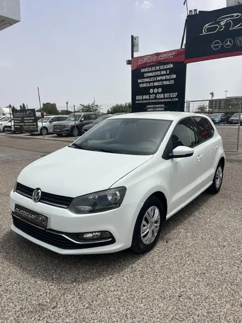 Volkswagen Polo 1.4 TDI BMT Advance 55kW Blanco - 2