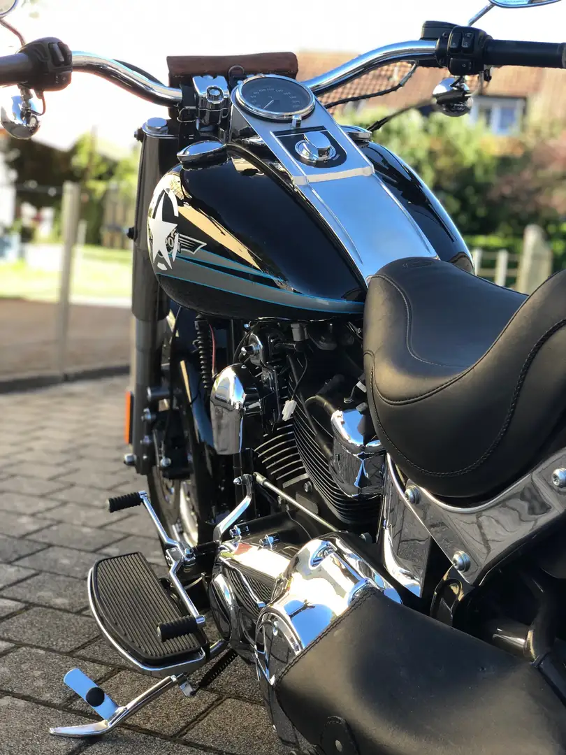 Harley-Davidson Fat Boy Чорний - 2