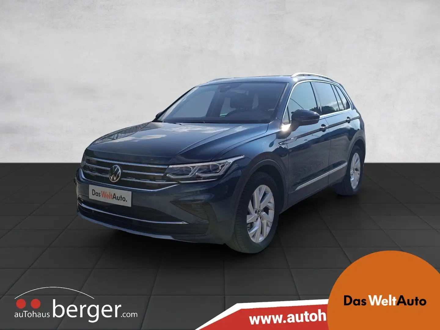 Volkswagen Tiguan Elegance TDI DSG Blau - 1