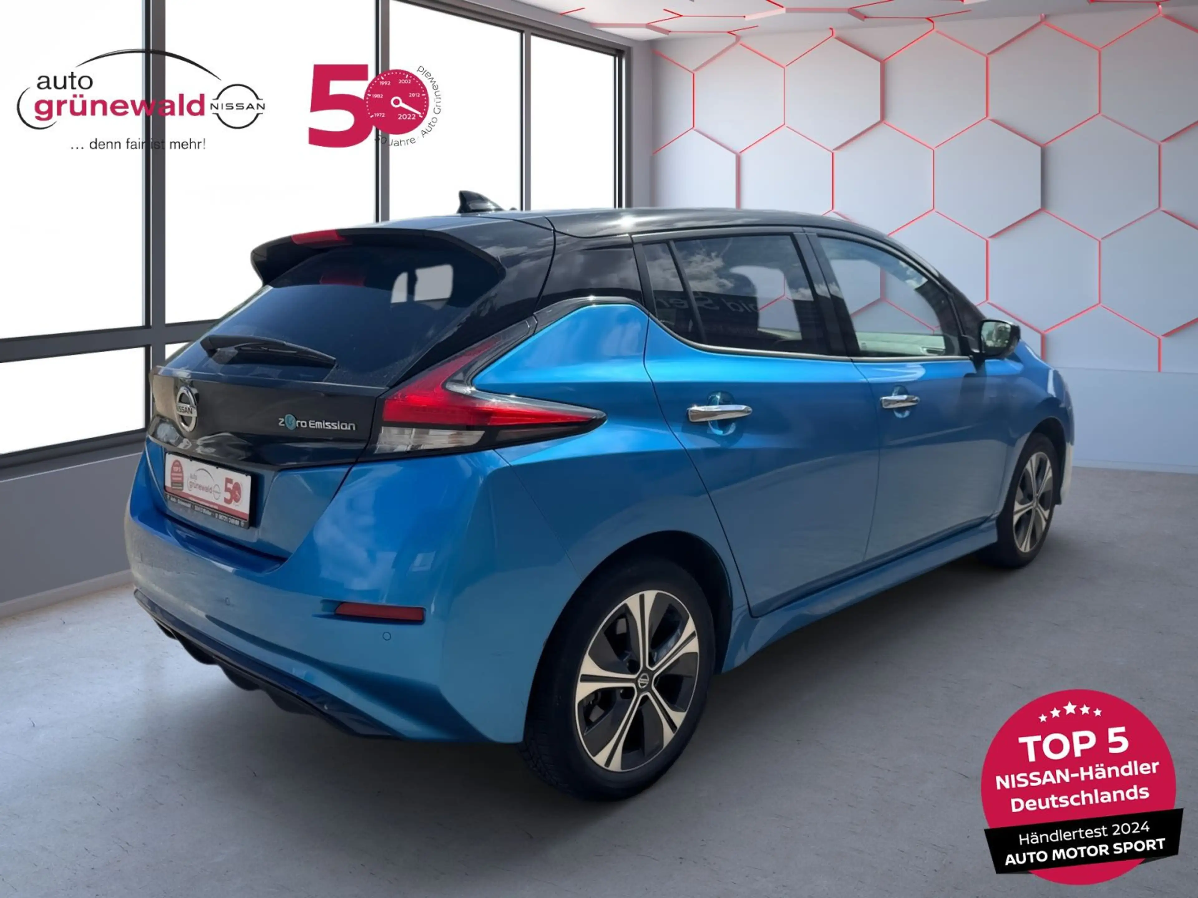 Nissan Leaf e+,62kWh,Tekna,LED,Sitzhzg,4Season,360° — photo 3