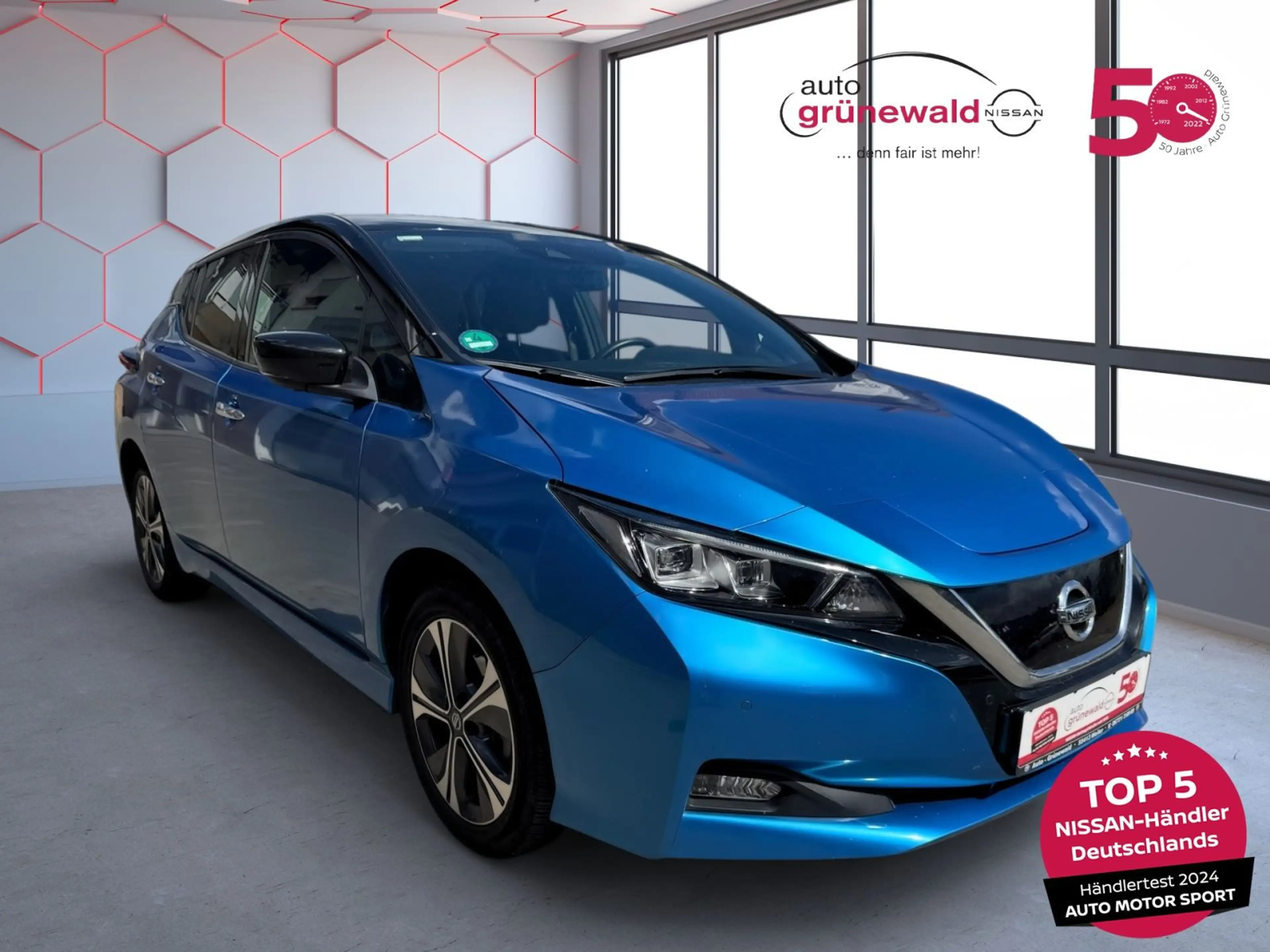 Nissan Leaf e+,62kWh,Tekna,LED,Sitzhzg,4Season,360° — photo 2