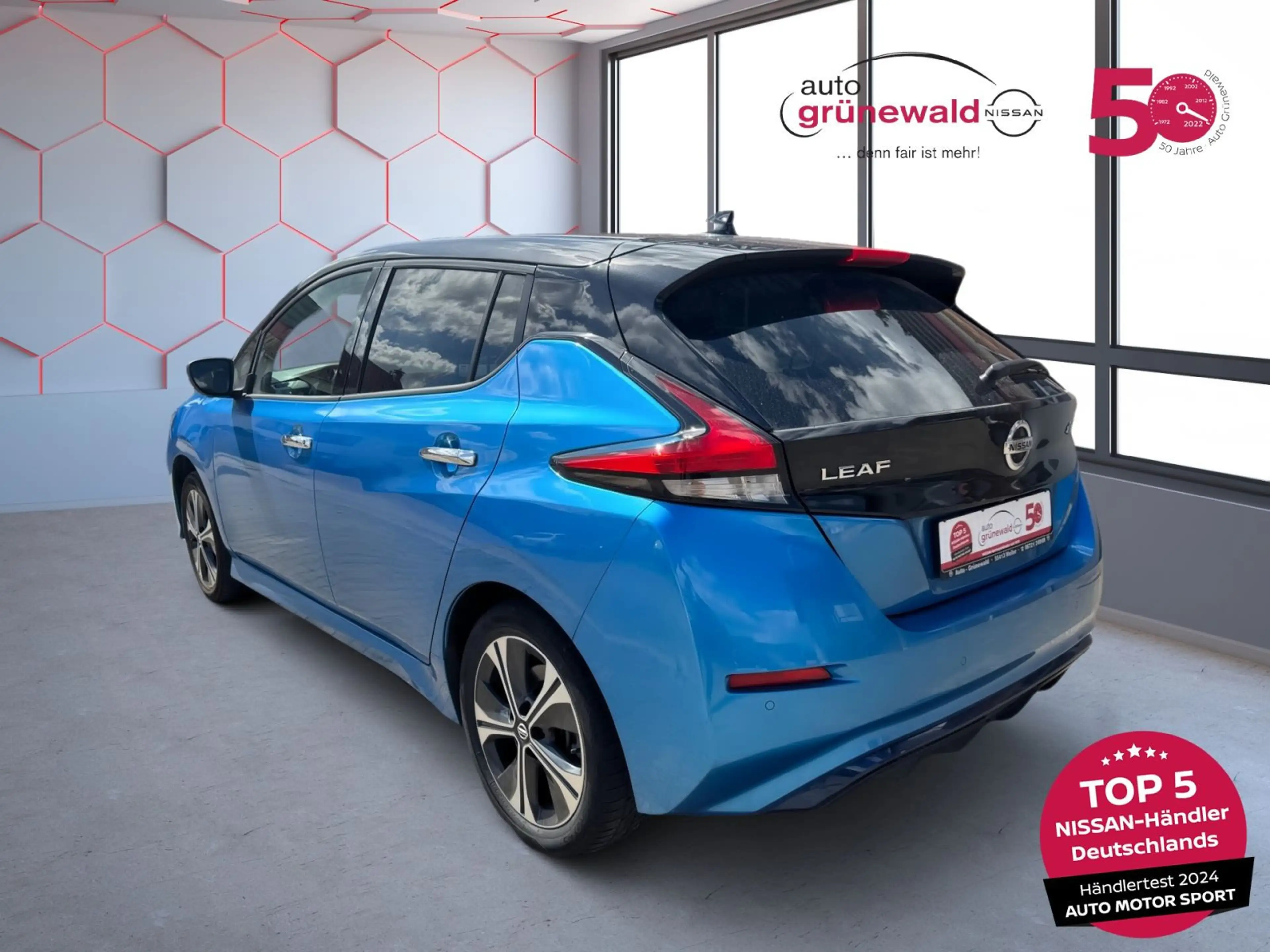 Nissan Leaf e+,62kWh,Tekna,LED,Sitzhzg,4Season,360° — photo 4