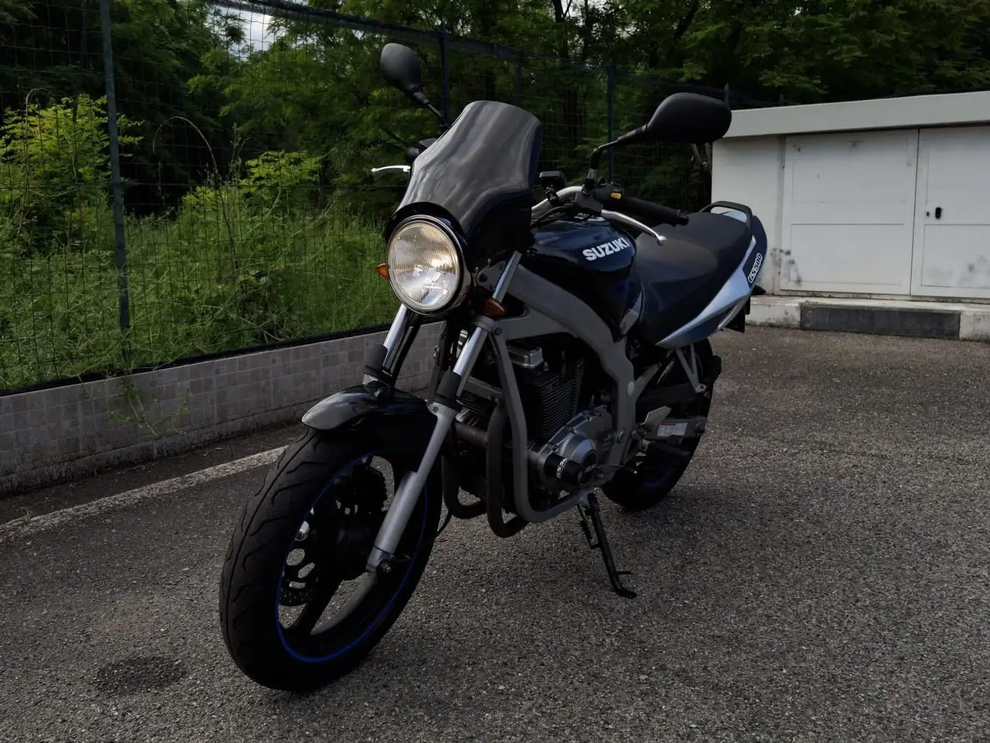 Suzuki GS 500 Azul - 1
