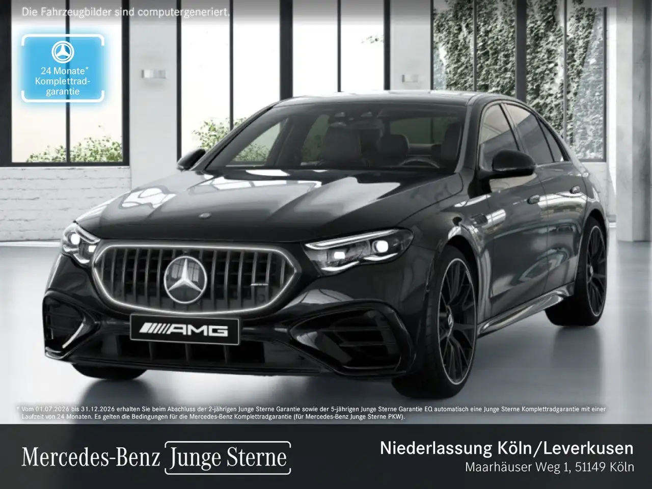 Mercedes-Benz E 53 AMG 4M Hybrid Fahrass 360° Pano Burmester HUD — photo 1 of 23