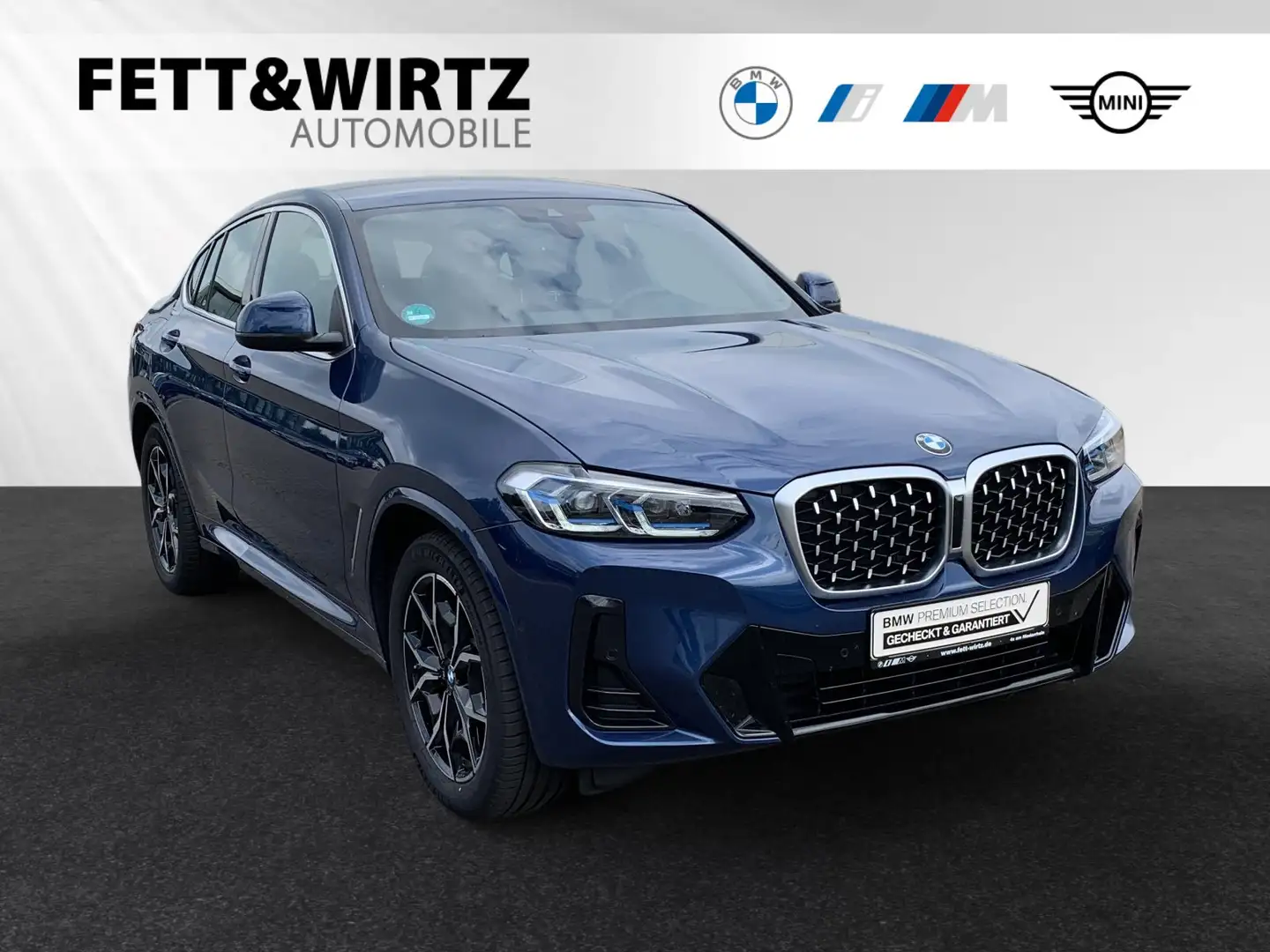BMW X4 xDrive20d M Sport|Standhzg.|Head-Up|H/K|DA Blau - 1