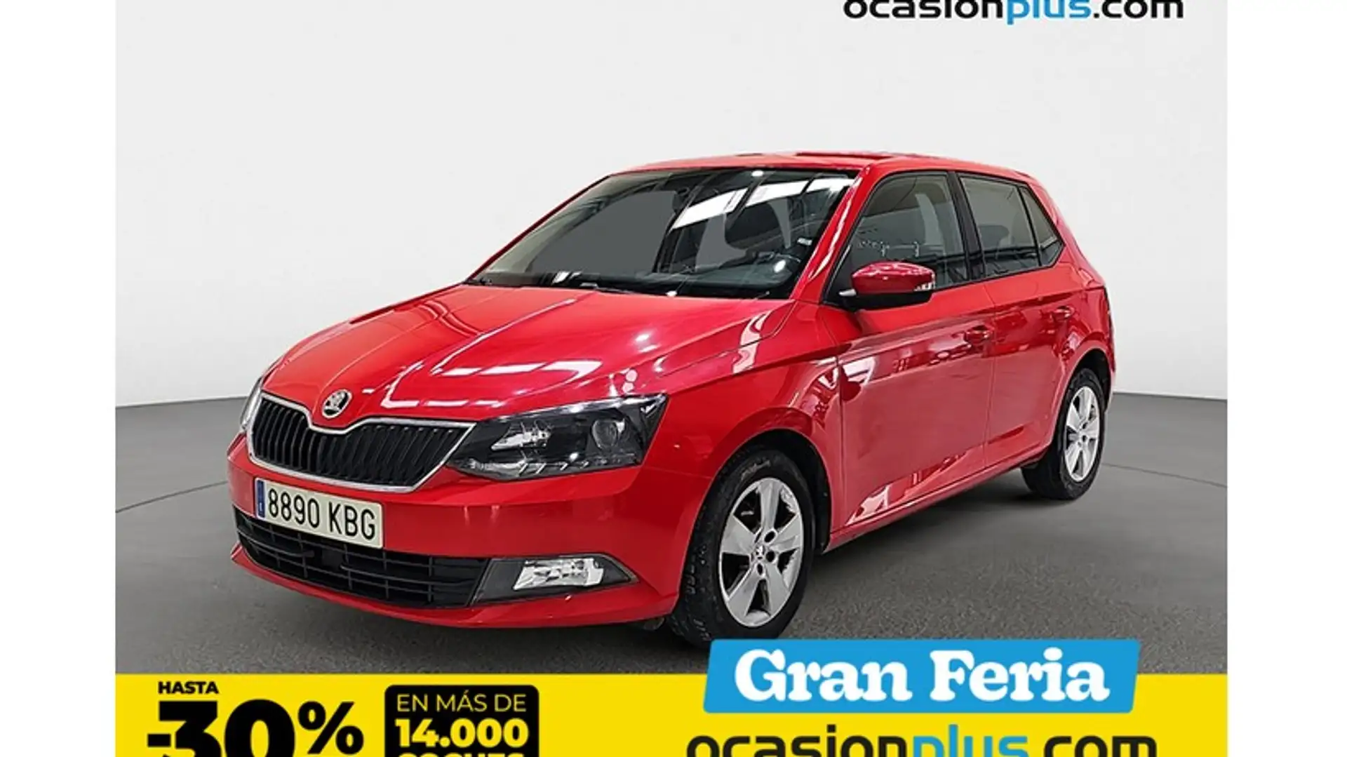 Skoda Fabia 1.0 MPI Like 55kW Rojo - 1