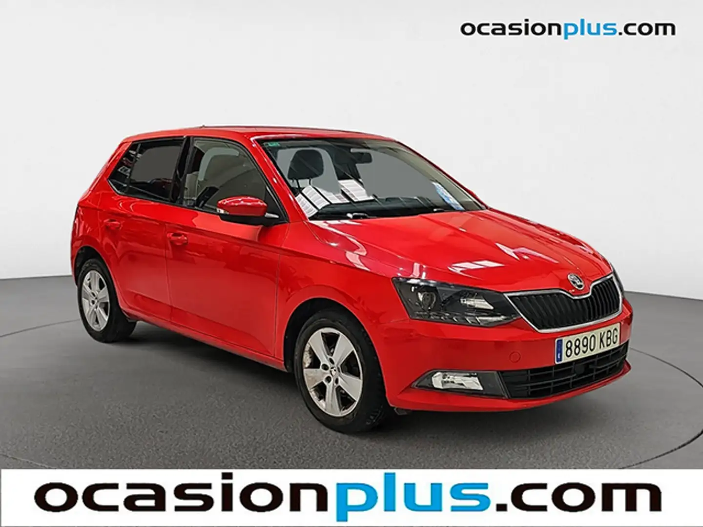 Skoda Fabia 1.0 MPI Like 55kW Rojo - 2