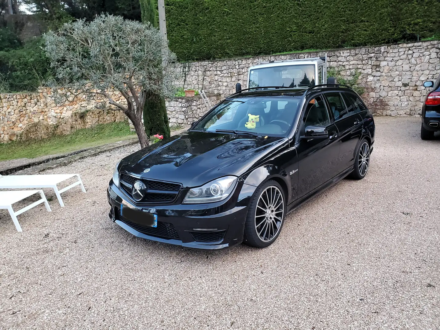 Mercedes-Benz C 63 AMG Classe C Break 63 AMG A Noir - 1