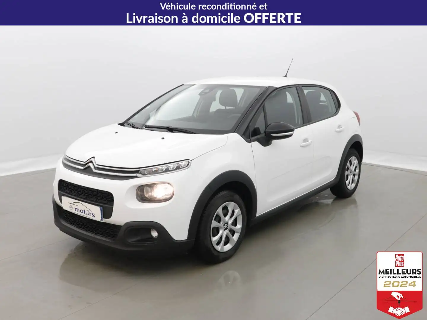Citroen C3 PureTech 82 Feel Blanc - 1