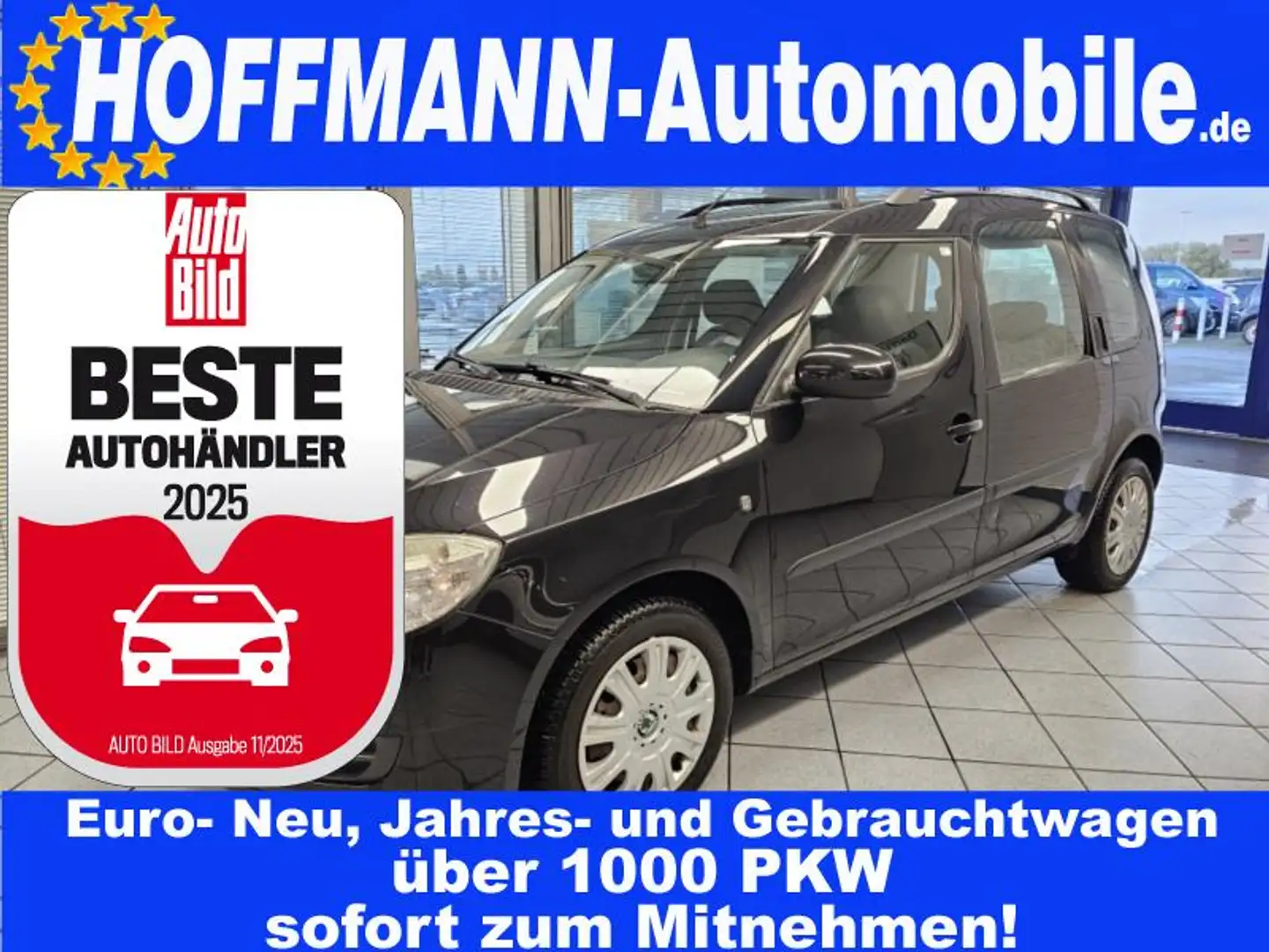 Skoda Roomster Active Tüv 09-2026 Noir - 1