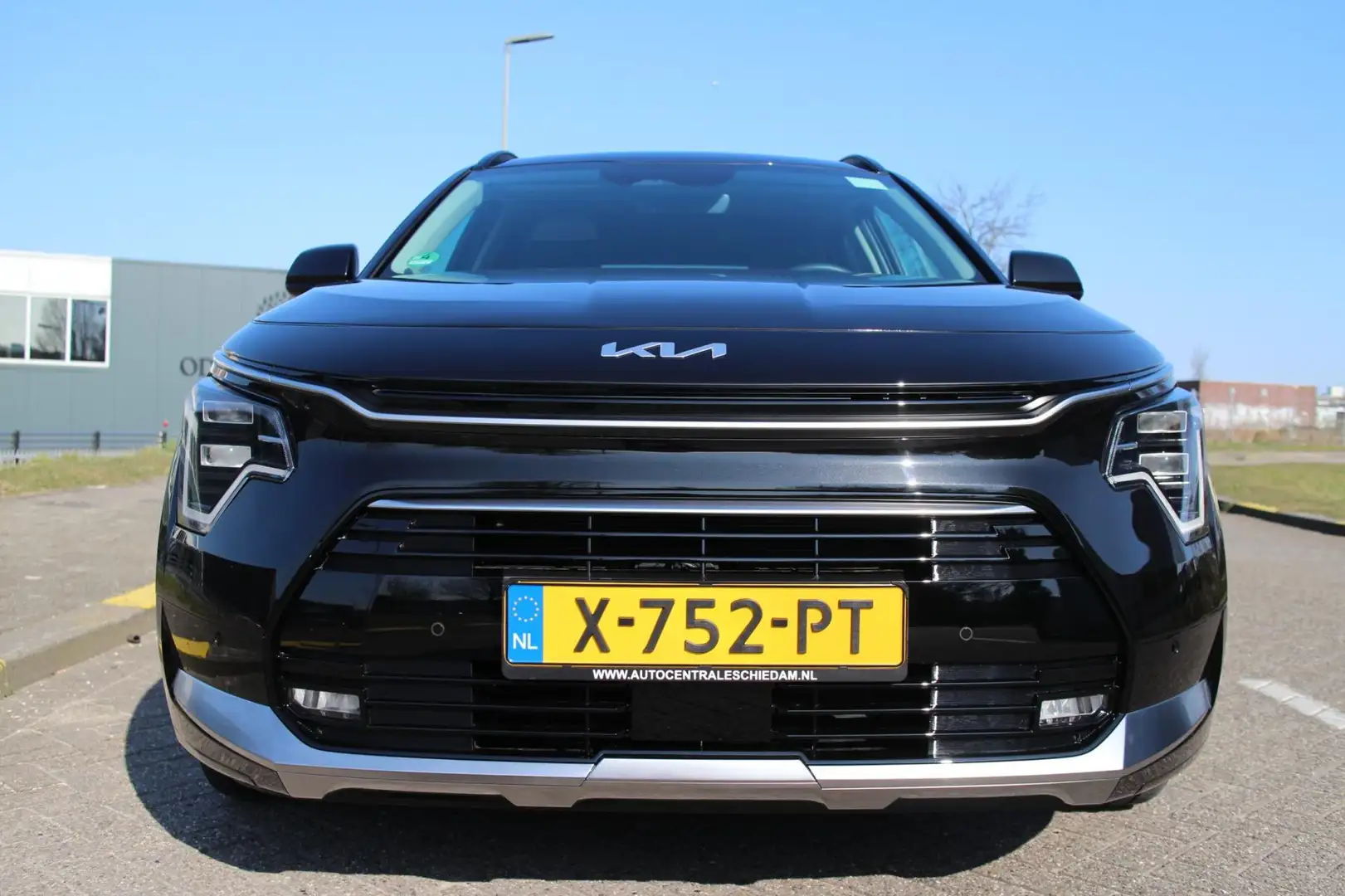 Kia Niro 1.6 GDi Hybrid DynamicPlusLine_LEER_OPENDAK_ NETTE Zwart - 2