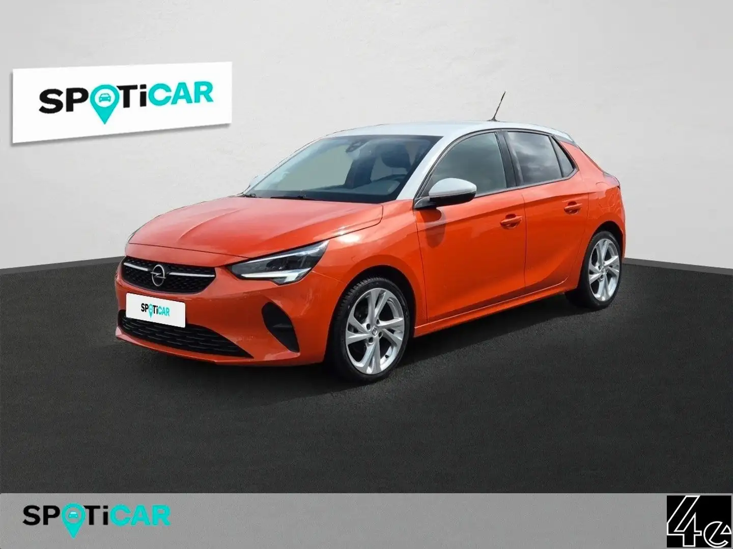 Opel Corsa F Edition 1.2 BLUETOOTH I LED I TEMPO Naranja - 1