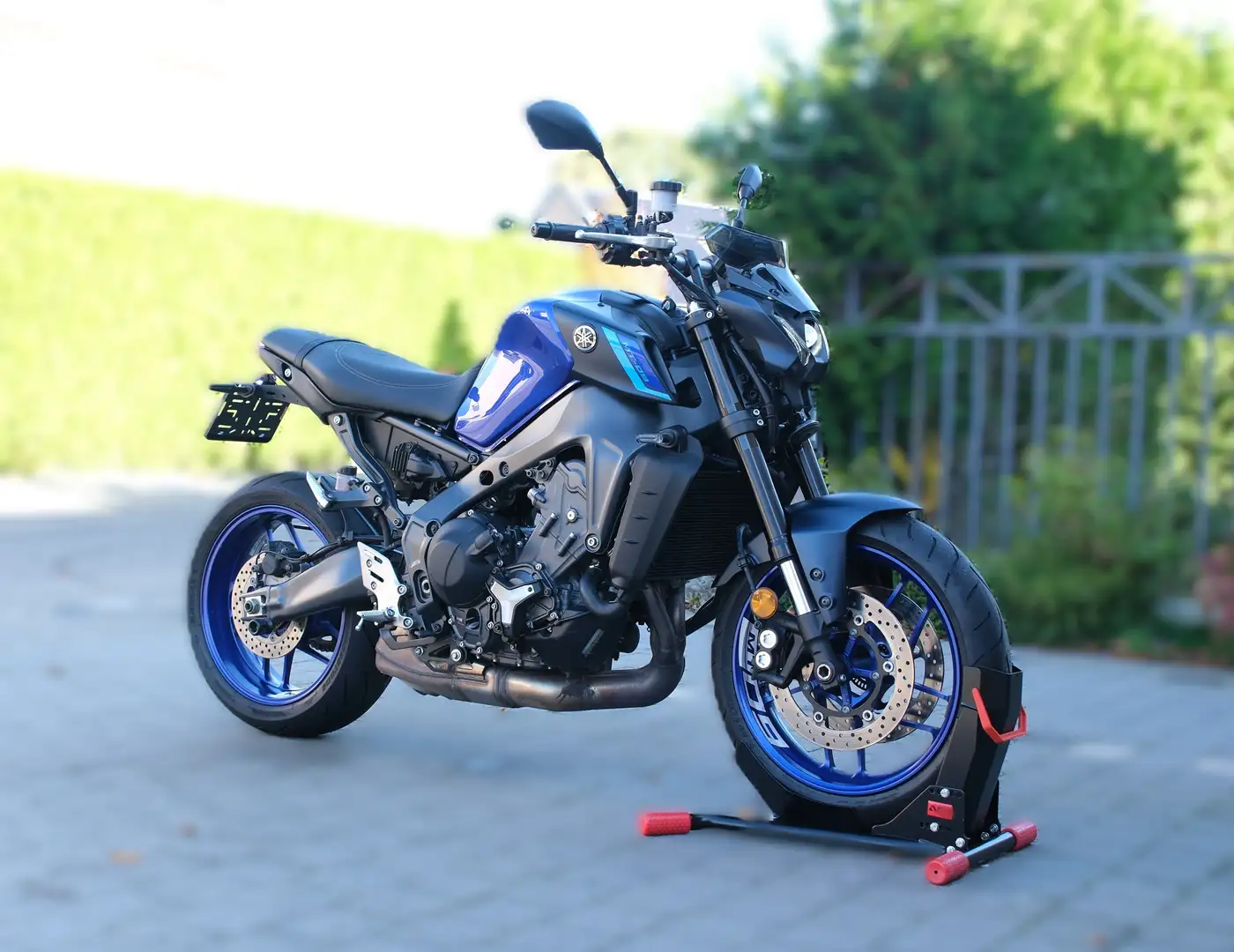Yamaha MT-09 Icon blue Blauw - 1