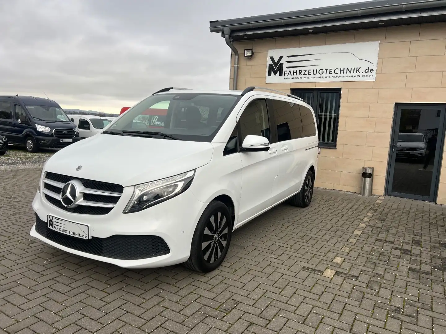 Mercedes-Benz V 250 EDITION kompakt LED*Distr*AHK*Standh*MBUX* Weiß - 2