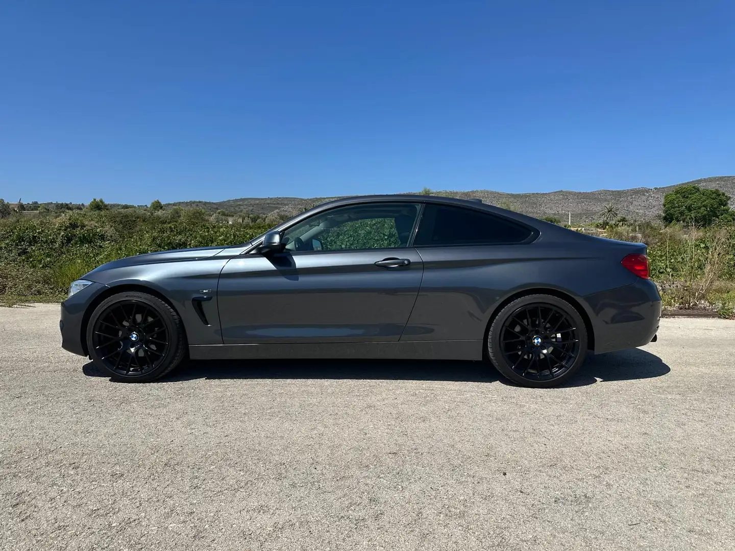 BMW 420 420dA Coupé Sport Sport Gris - 2