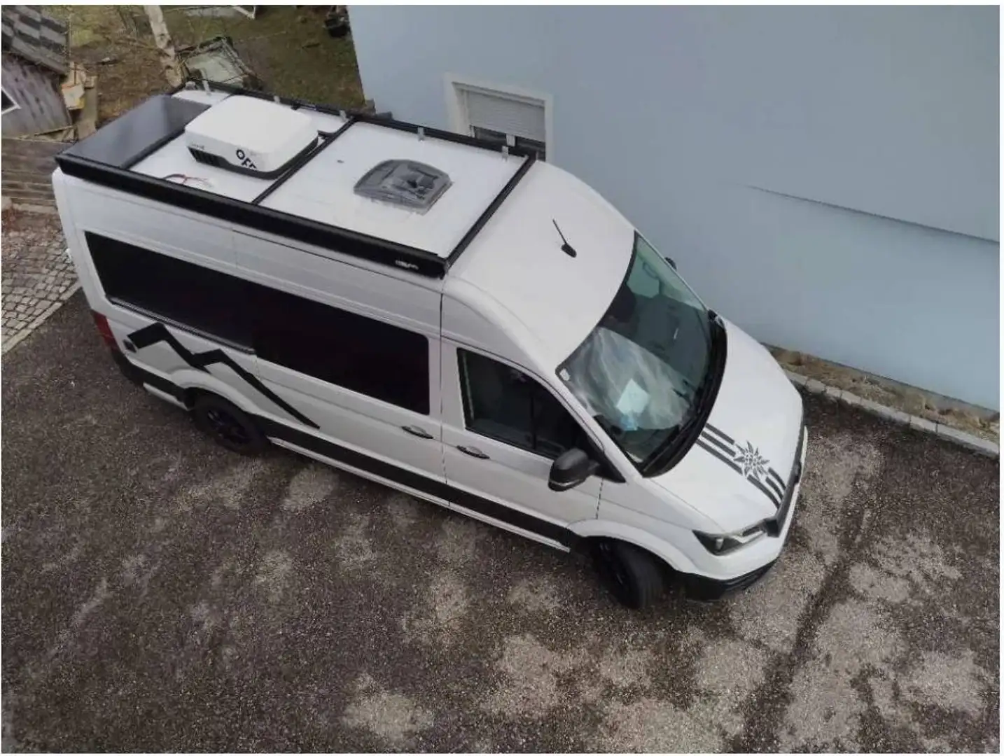 Volkswagen Crafter Crafter 35 Fahrgestell MR 2,0 TDI BMT Weiß - 2
