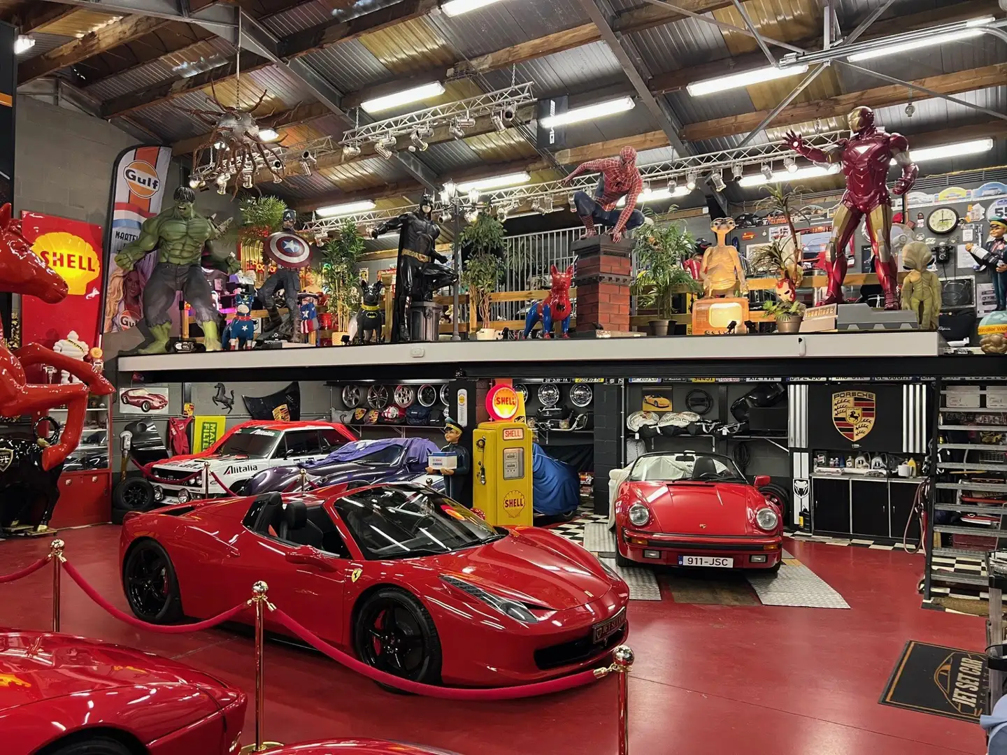 Ferrari 458 Spider 4.5i V8 Rood - 2