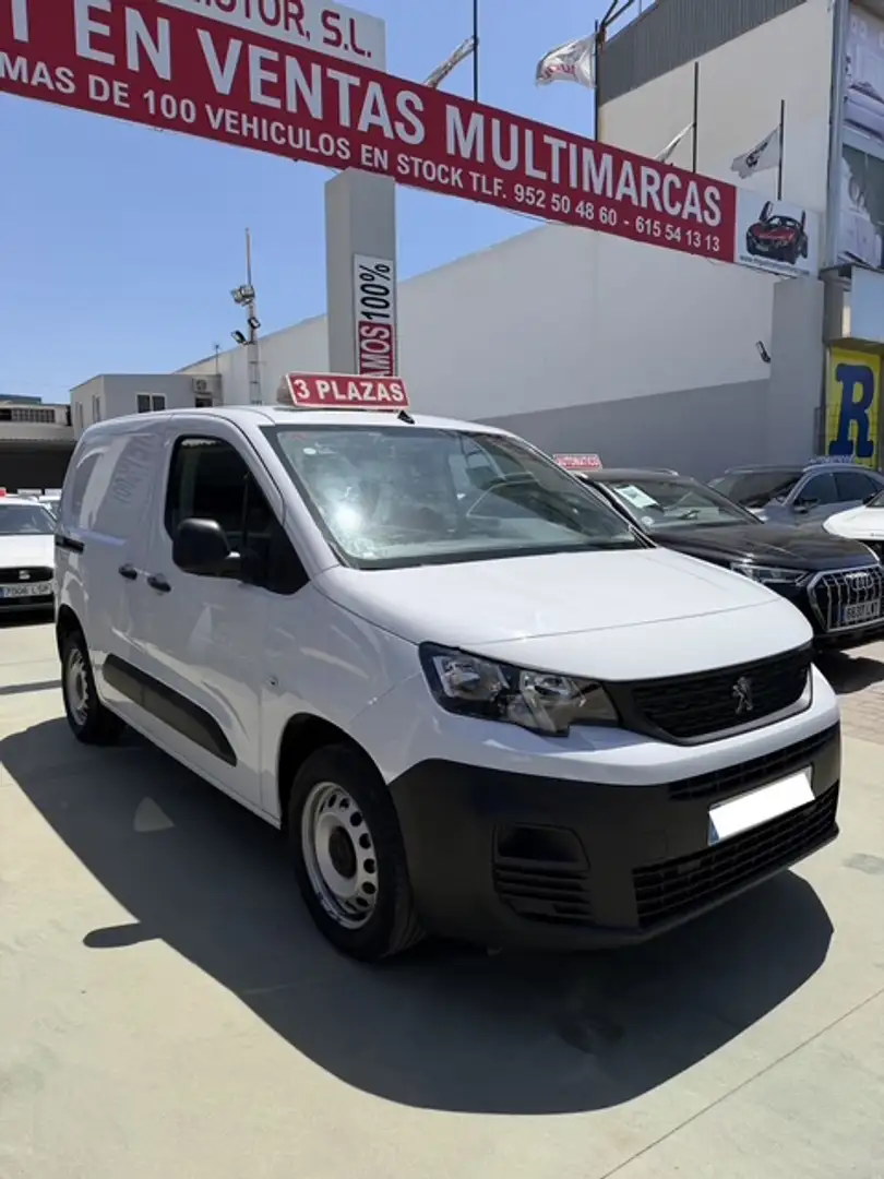 Peugeot Partner 1.5 BlueHDI S&S Standard 1000kg 100 Blanco - 1