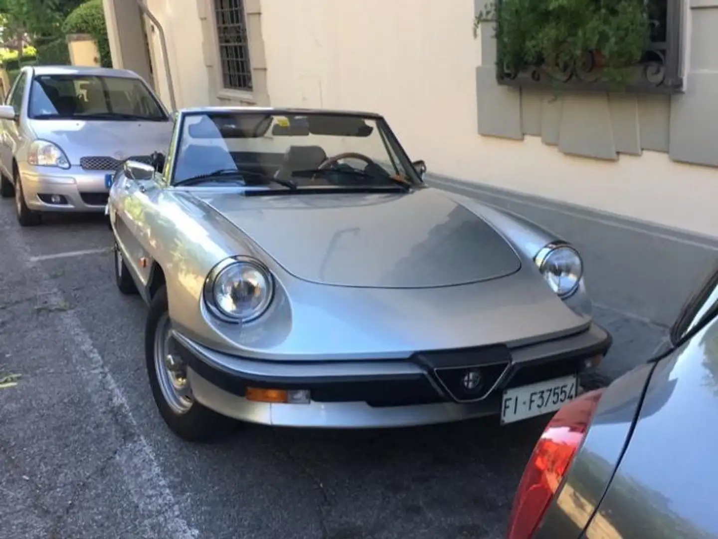 Alfa Romeo Spider Zilver - 2