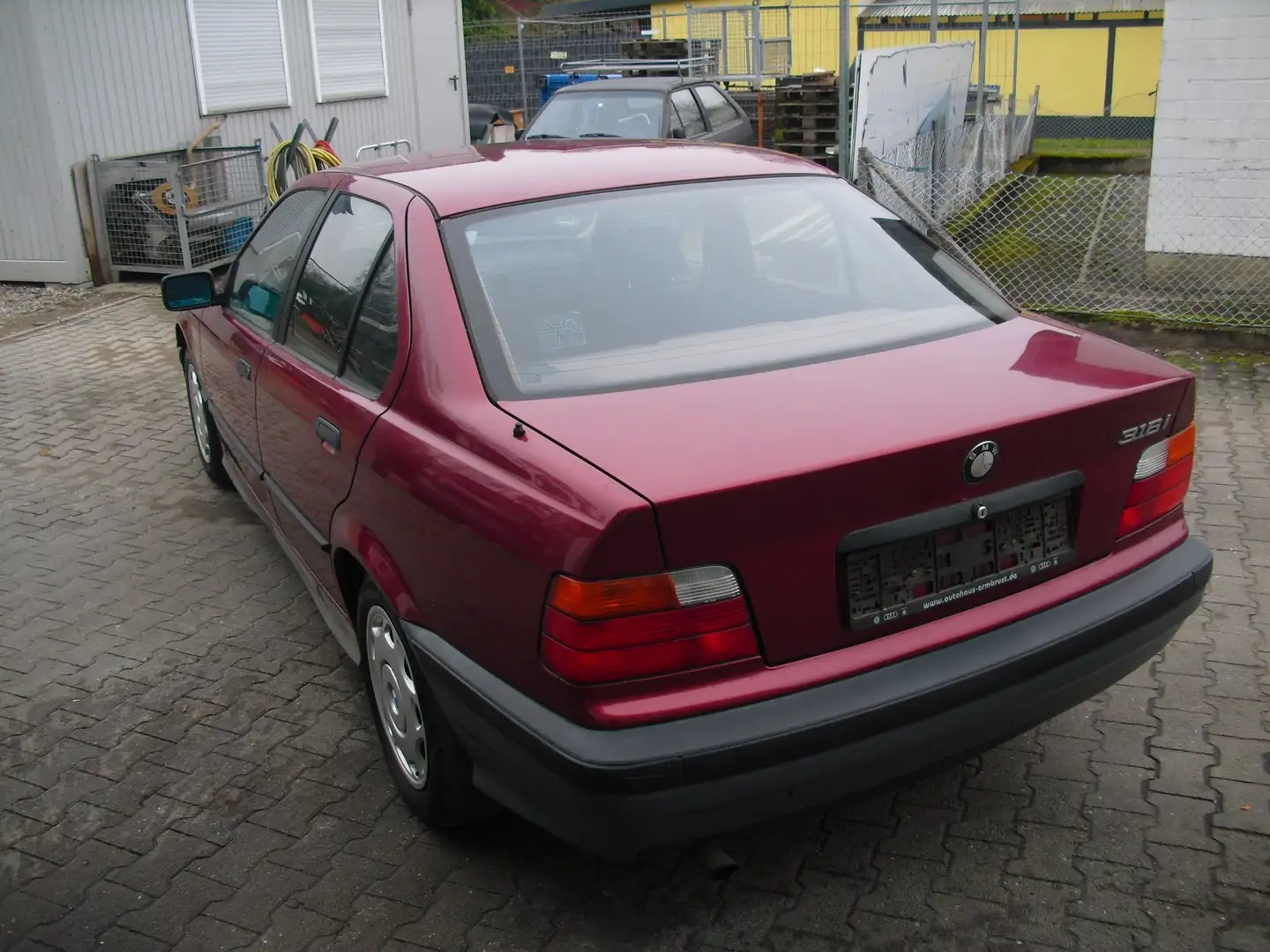 BMW 316 3er 316i,E36,ohne TÜV,ohne Servo Червоний - 2