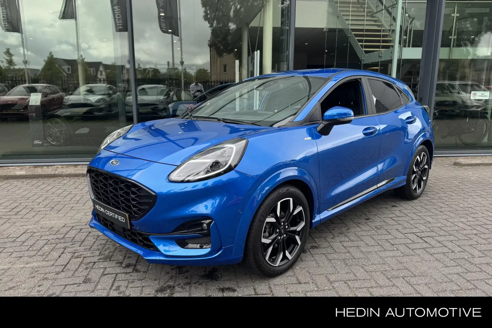 Ford Puma 1.0 EcoBoost Hybrid 155PK ST-Line X | Driver Assis Blauw - 1