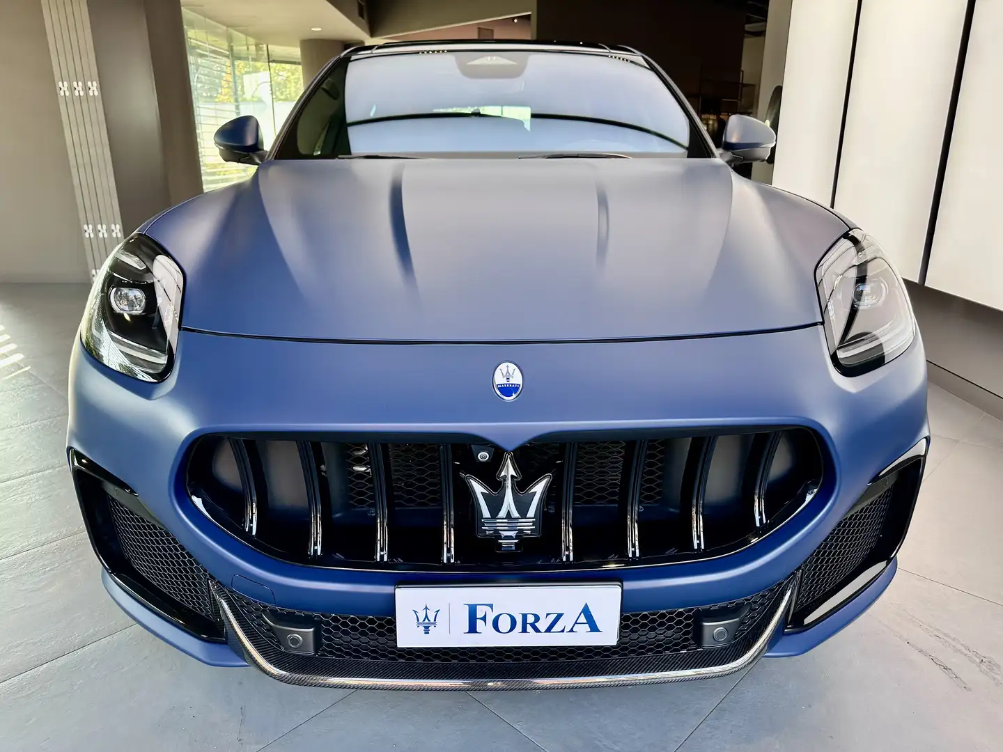 Maserati Grecale 3.0 V6 Trofeo 530cv auto, ADAS L2,Telecam. 360° Modrá - 2
