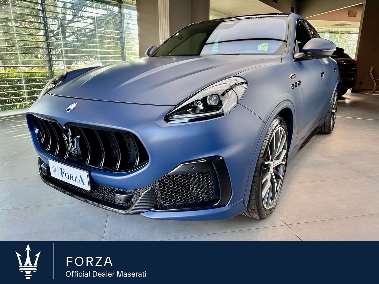 Maserati Grecale 3.0 V6 Trofeo 530cv auto, ADAS L2,Telecam. 360° , Stone Chipping Blu Opaco