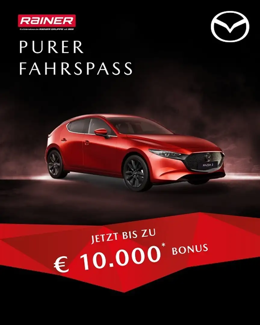 Mazda 3 Mazda3 e-Skyactiv-G140 Homura Aut. Grau - 2