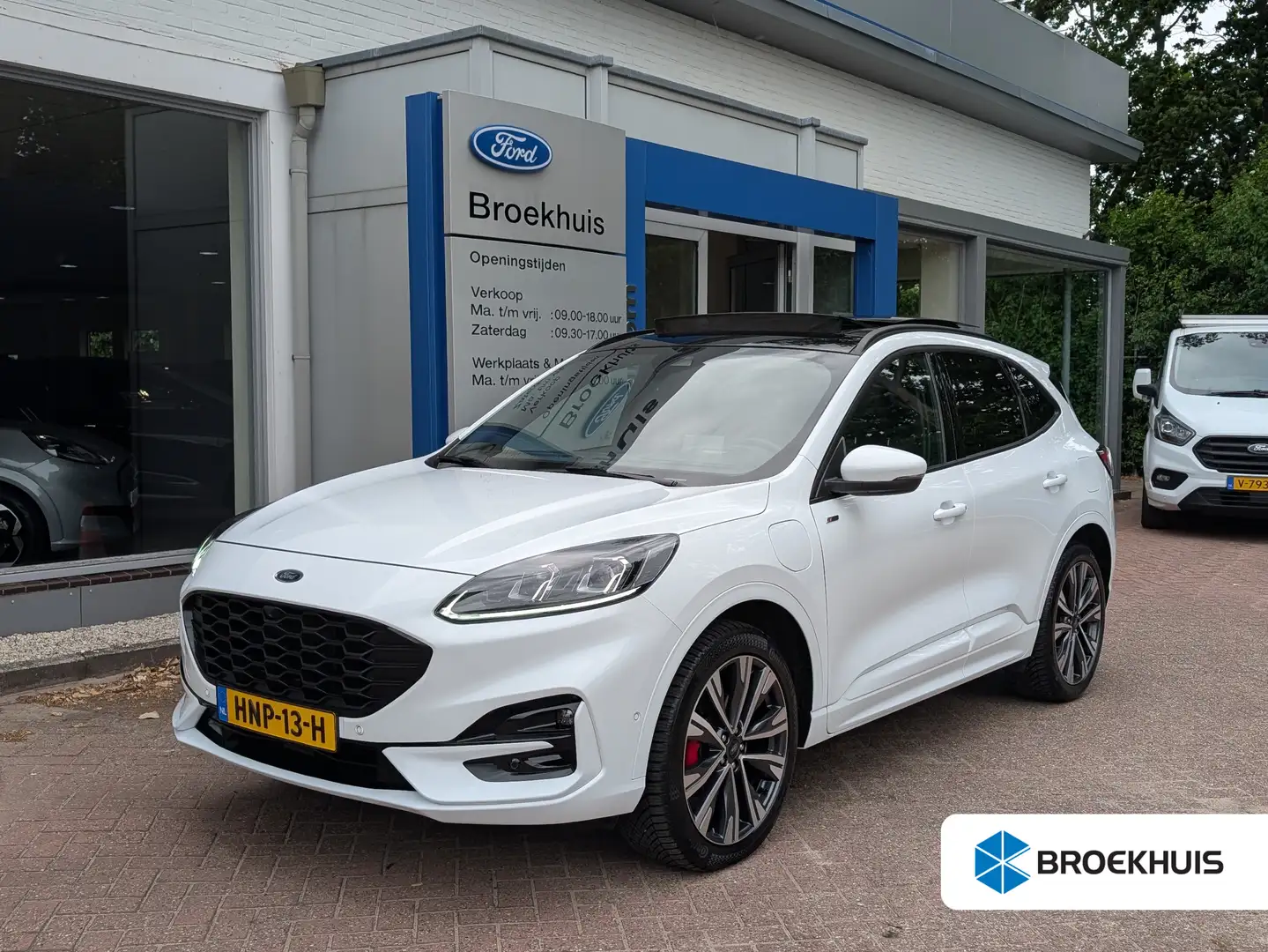 Ford Kuga 2.5 PHEV Vignale 225pk | Panoramadak | Head - Up D White - 1