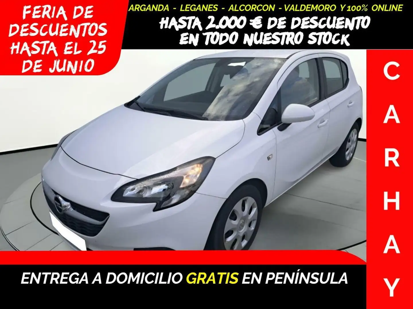Opel Corsa E SELECTIVE PRO 1.4 90CV MT5 E6DT Bianco - 1