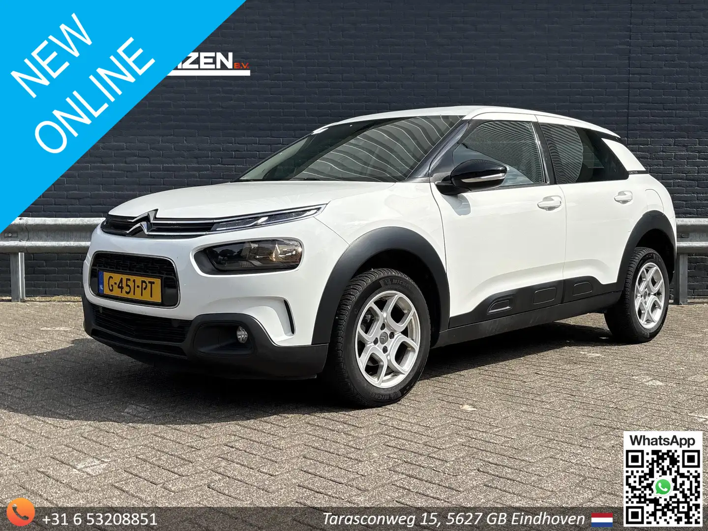 Citroen C4 Cactus 1.5 BlueHDi Feel | € 6.200,- NETTO! | Cruise | Cli Wit - 1