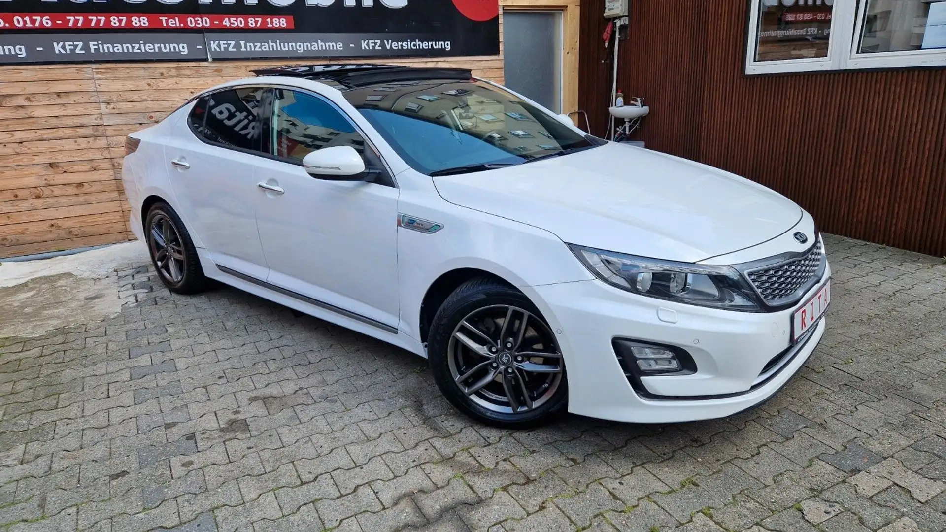 Kia Optima Spirit Hybrid Panorama, SHZ, Kamera Weiß - 2
