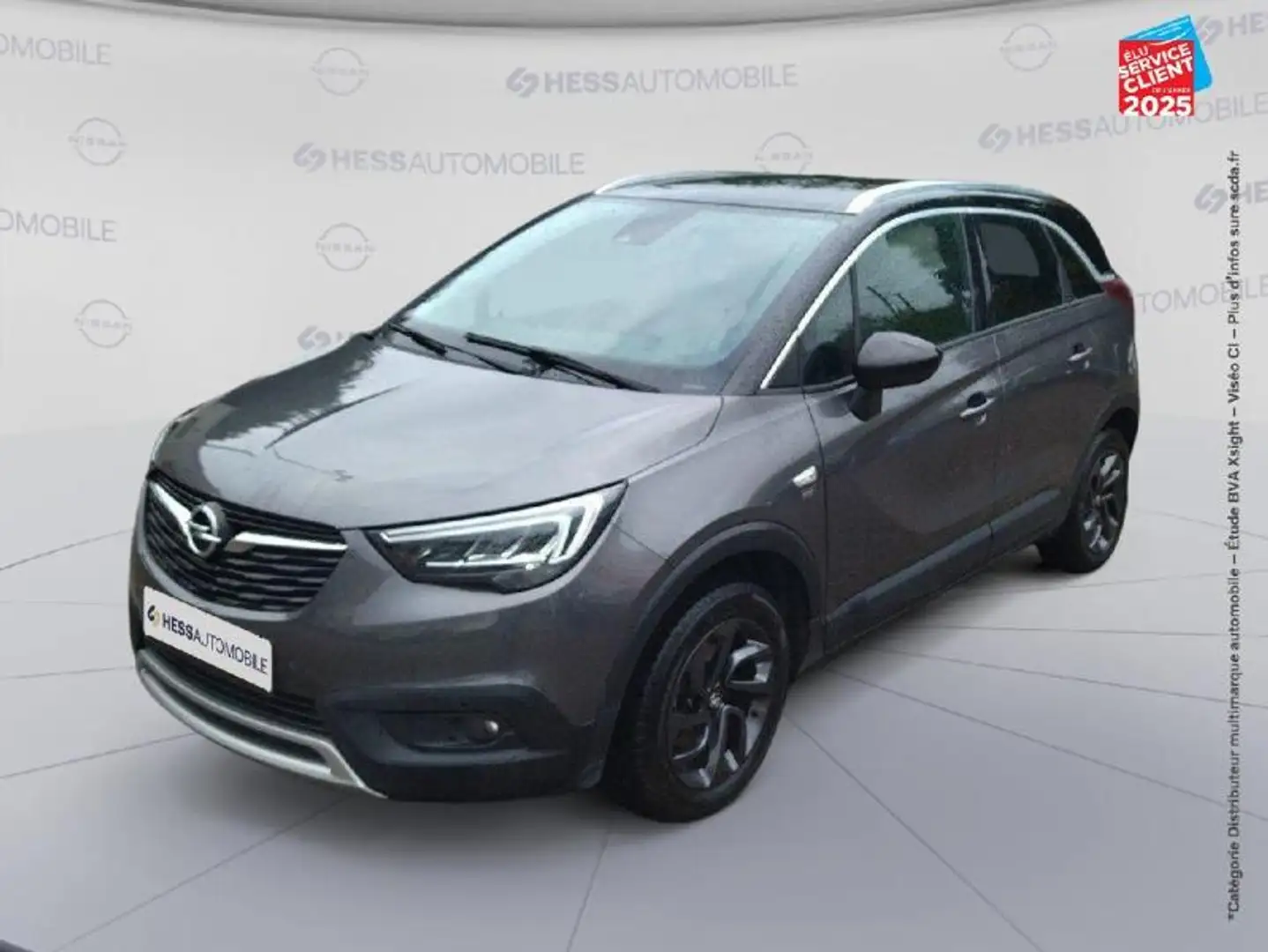 Opel Crossland X 1.2 Turbo 110ch Design 120 ans Euro 6d-T Grau - 1
