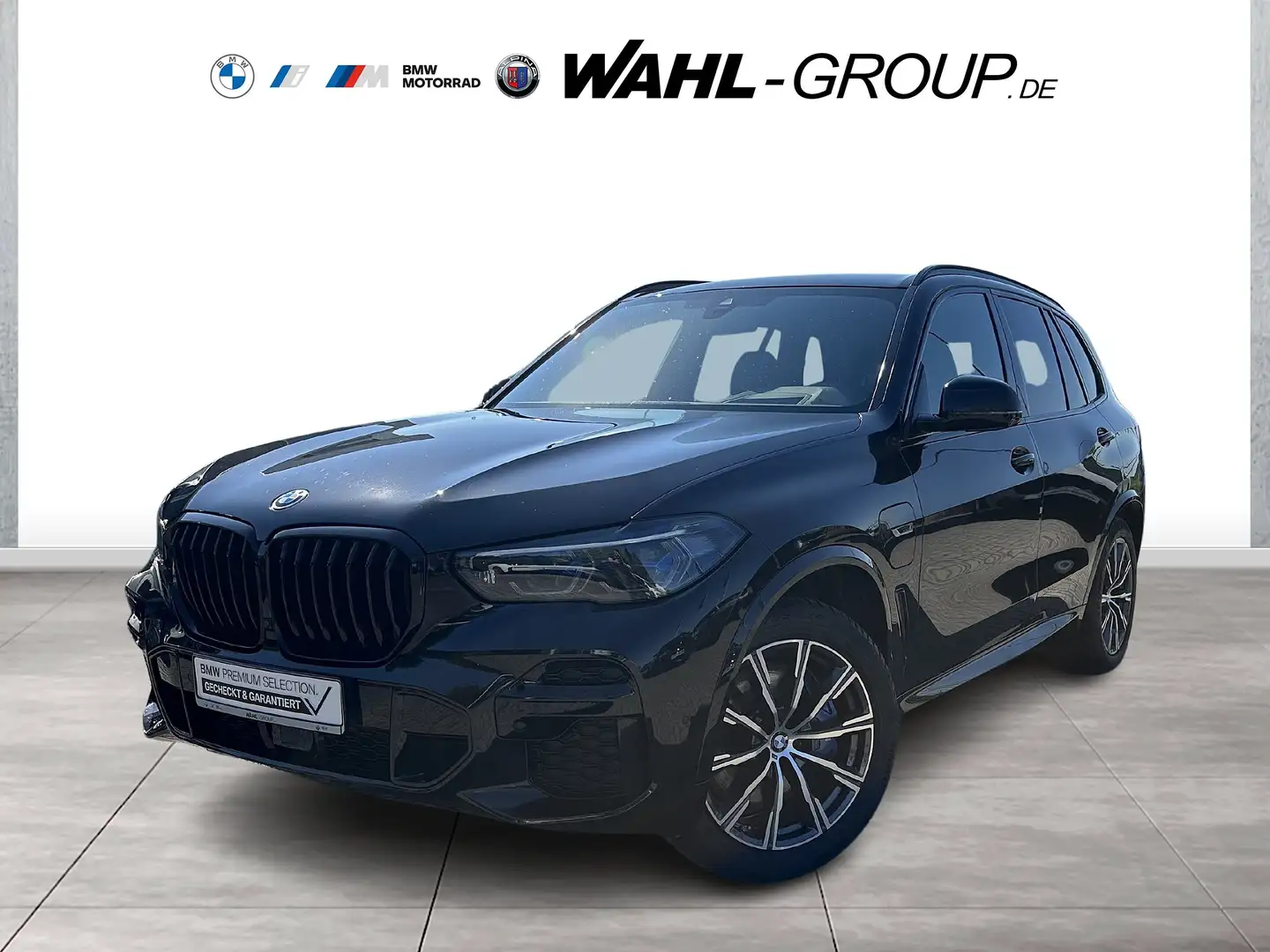BMW X5 xDrive45e M SPORT LASER HUD AHK 22"-LM  ALARM AKUS Schwarz - 1