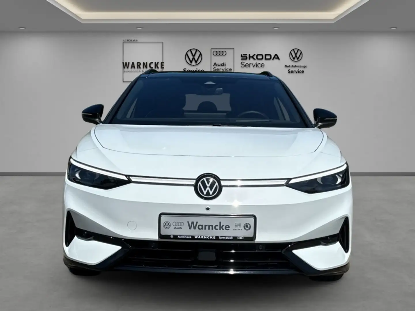 Volkswagen ID.7 Tourer Pro 82 KWh MATRIX ACC DCC LM SHZ NAV AreaVi Weiß - 2