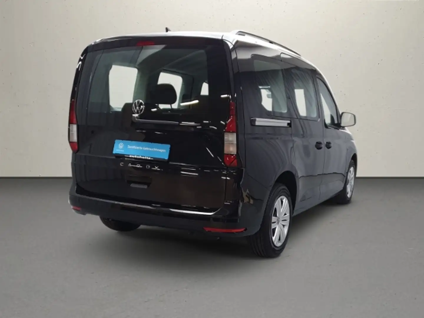 Volkswagen Caddy 1.5 TSI ACC Climatronic Rückfahrk SHZ PDC Noir - 2