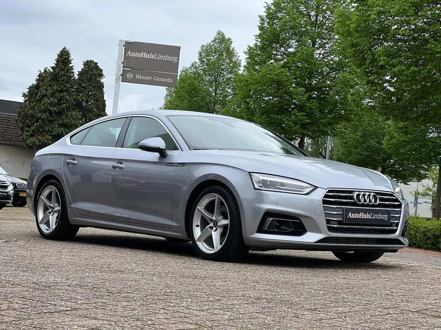 Audi A5 Sportback 40 TFSI Design Pro Line|1e Eigenaar|Nieu Zilver - 2
