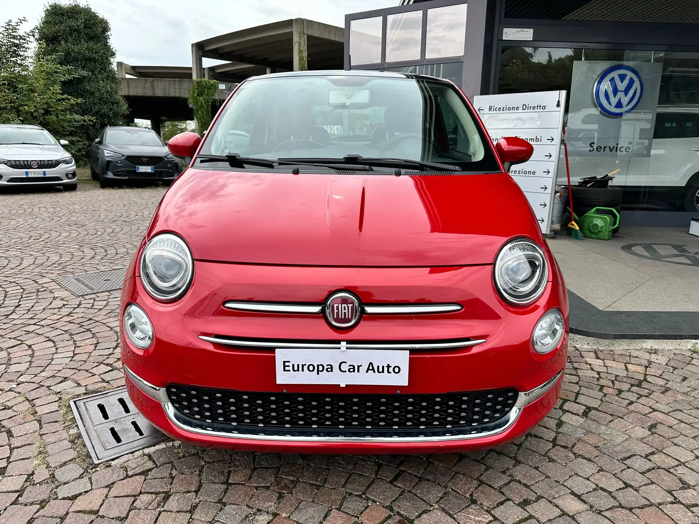 Fiat 500 500 1.2 Lounge s Rojo - 2
