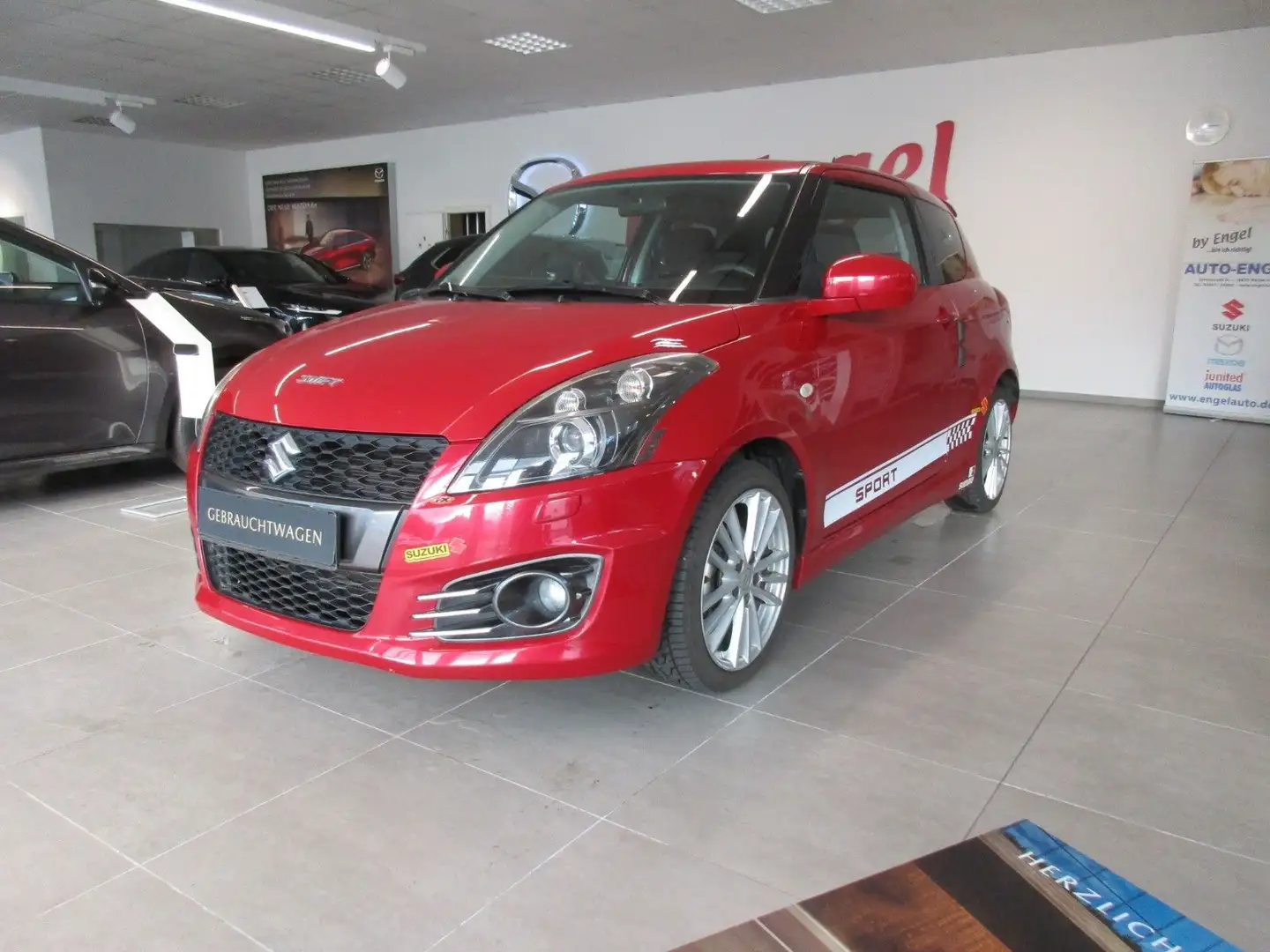 Suzuki Swift 1.6 Sport 1. Hand Rouge - 1