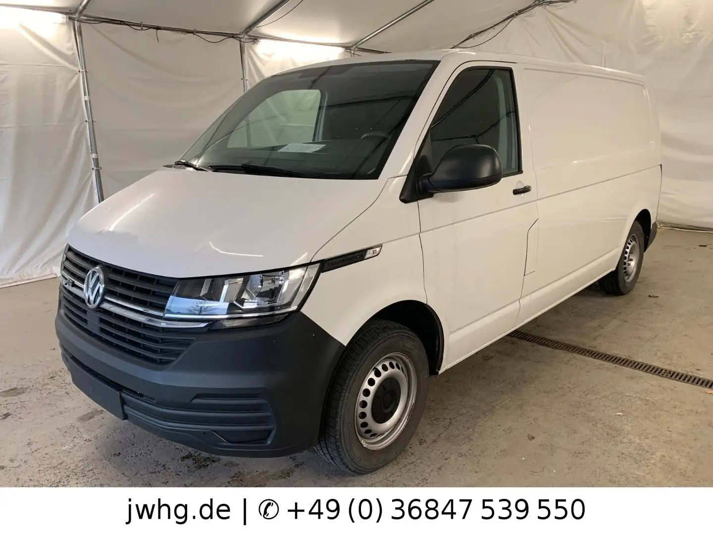Volkswagen T6 Transporter T6.1 ABT e-Kasten LR DSG 3-SITZER Weiß - 1